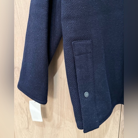 NWTs Barbour Wool Bedale Jacket. Navy. Large - Picture 6 of 12